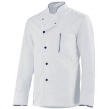 Lafont - Giacca Da Cucina Alain Bianco/blu Mare T4