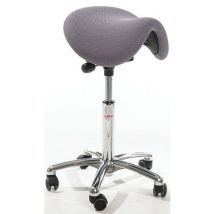 Global Professional Seating - Sedia Dalton Easy Tessuto 3D Grigio Basso - Regolabile in Altezza - 110kg