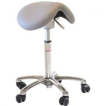 Global Professional Seating - Sedia Mini Flexmatic-similpelle-alta-grigio