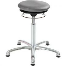 Global Professional Seating - Sgabello Pilates-similpelle-medio-piedini-grigio