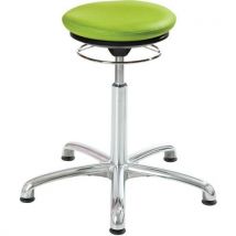 Global - Sgabello Per Pilates Molla A Gas Media Similpelle Verde