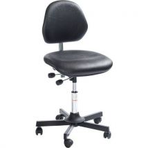 Global - Sedile Aktiv Molla A Gas Media Schienale Nero Ambla