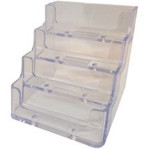 Elami - Portabiglietti Da Visita A 4 Scomparti 99x113x95 Mm