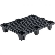 Pallet Con 6 Piedi A Incastro 600 X 800 X 130 Mm - Manutan