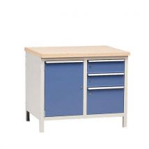 Kind - Banco Senza Piani 3 Cassetti + 1 Anta Te