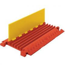 Checkers - Passacavi A 5 Canali Heavy Duty 51x91x6cm Giallo/arancione