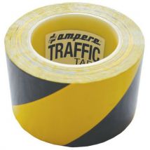 Lotto di 12 Nastro Adesivo Per Marcatura Giallo/nero 30mx75mm Serie 2 - Ampere System