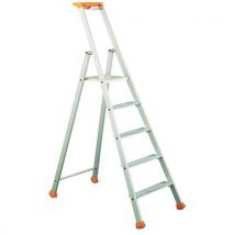 Tubesca-Comabi - Scaletta Professionale 5 Gradini Altezza=3 M