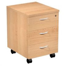 Artarredi - Cassettiera Mobile Solo 3 Cassetti Faggio