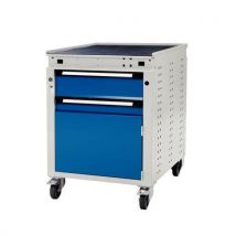 Kind - Carrello Mobile Larg. 605 1 Ca Ssetto + 1 Anta Lamiera/gomma