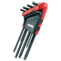 Usag - Set Di Chiavi Maschio Esagonal I 280 Lts/s9 (1 5ã·10 Mm)