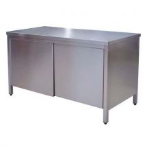 Tavolo Armadiato Inox 1000x600 X850 - Manutan