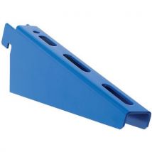 Bito - Braccio di Supporto Inclinato per Scaffalatura - 20 Gradi 500mm Acciaio Blu Carico 140kg