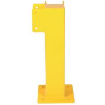 Crash Stop - Paletto D'angolo Acciaio 50cm Barriera Sicurezza Modulare