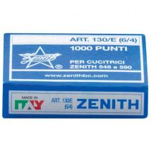 Zenith - Punti Metallici Zenith 6/4 - Scatola Da 1.000