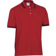 Delta Plus - Polo Piqué 100 % Cotone 200 G/m² Rosso Taglia Xxl