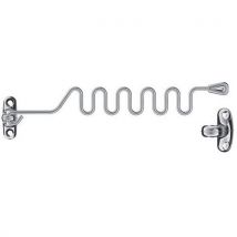 Socona - Blocca Finestra Cromato - Apertura 100mm - Sicurezza e Comfort