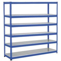 Scaffalatura Per Archivi Rapid 1 2440x2440x455 6 Rip Met Blu - Manutan