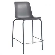 Perfecta - Sgabello Da Bar Impilabile - Paris Grigio