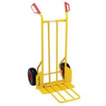 Carrello Con Ruote Antiforatura E Paraspruzzi Pieghevole 250 Kg - Manutan