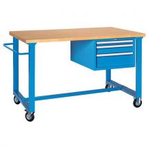 MG Magrini - Banco Componibile Su Ruote 2000x800x870hmm Piano In Urphen