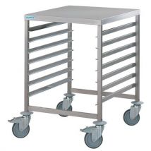 Hupfer - Carrello In Inox Con Guide 664x744x854 Mm