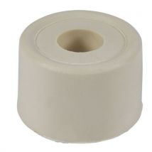 Lotto di 10 Paracolpi Per Porta Bianco 33 Mm