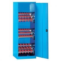 MG Magrini - Armadio Custodia Utensili 664x630x2000h Mm. Colore Blu