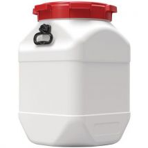Curtec - Fusto Quadrato Con Coperchio - 66 L