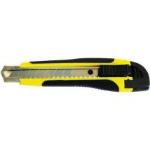 Mondelin - Cutter Bimateriale 18 mm - Lama Retrattile - Utensile Manuale per Taglio