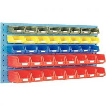 Pannello Murale Con 24 Contenitori Ka1 E 16 Contenitori Ka2 - Manutan