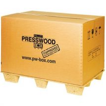 Presswood - Cassa-pallet A Onda Doppia 780x1180x1070 Mm