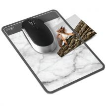 CEP - Tappetino Per Mouse Con Motivo Simil Marmo Grigio - Cep