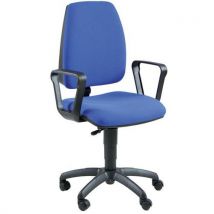 Sedia Jupiterbluecocon Bracc Base Nera - Manutan