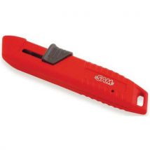 SAM - Coltello Retrattile Bimat. Lame Trapezoidali Con Corpo In Zama.