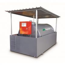 Serbatoio In Acciaio Al Carbonio 1500 Litri Uso Autotrazione - Manutan