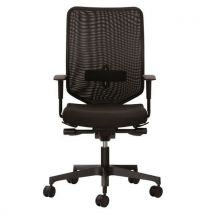 Sedia Newair Target No Flame Nero Bracc. Opz. - Manutan