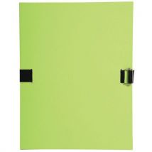 Lotto di 10 Cartelletta Con Retro Estendibile Forever Carta Riciclata Verde Chiaro - Exacompta