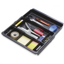 Lotto di 6 Drawinsert Inserto Per Cassetto Ecoblack Nero - Exacompta