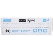 Lotto di 48 Rotoli Per Scontrini 80 X 80 X 12 X 72 - 1 Copia Carta Termica - Exacompta