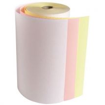 Lotto di 6 Rotolo Telex 210 X 120 X 25 X 47 - 3 Copie Carta Chimica Autocopiante - Exacompta