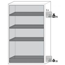 Asecos - Armadio Di Sicurezza S-classic-90 S90.196.120.wdas Bianco