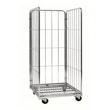 Italiana Contenitori - Roll-container A 3 Sponde - 720 X 800 X 1520 Mm - Portata 400 Kg