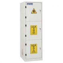 Exacta - Armadio Di Sicurezza Multirischio 3 Scomp Anta A Battente