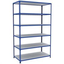 Scaffalatura Per Archivi Rapid 2 1980x1220x610 6 Rip Met Blu - Manutan