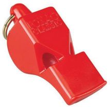 Fischietto di sicurezza 115 dBA Arancione Fluo in PVC - Omologato per Emergenze