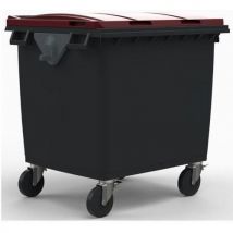 Sulo - Contenitore 4 Ruote 1000 L Con Presa Frontale /laterale