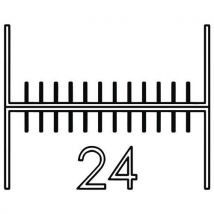 Pensil Cicli 2 Lati 24 Posti C Travee Initial Ss Supp Cycle - Manutan