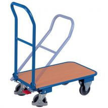 Variofit - Carrello In Metallo Con Sponda Ribaltabile - Portata 250 Kg