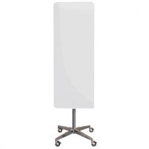 Vanerum - Lavagna Mobile In Vetro 60 Cm X 155 Cm - Bianca - Vanerum